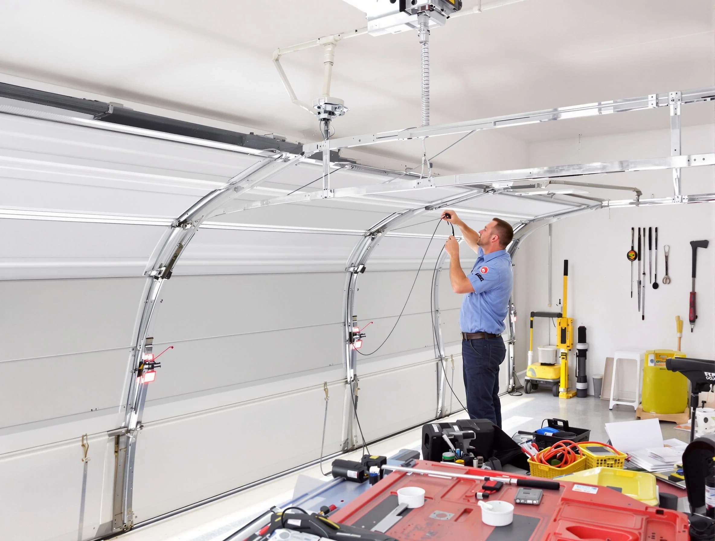 Garage door cable repair service by Coolidge Garage Door Repair in Coolidge