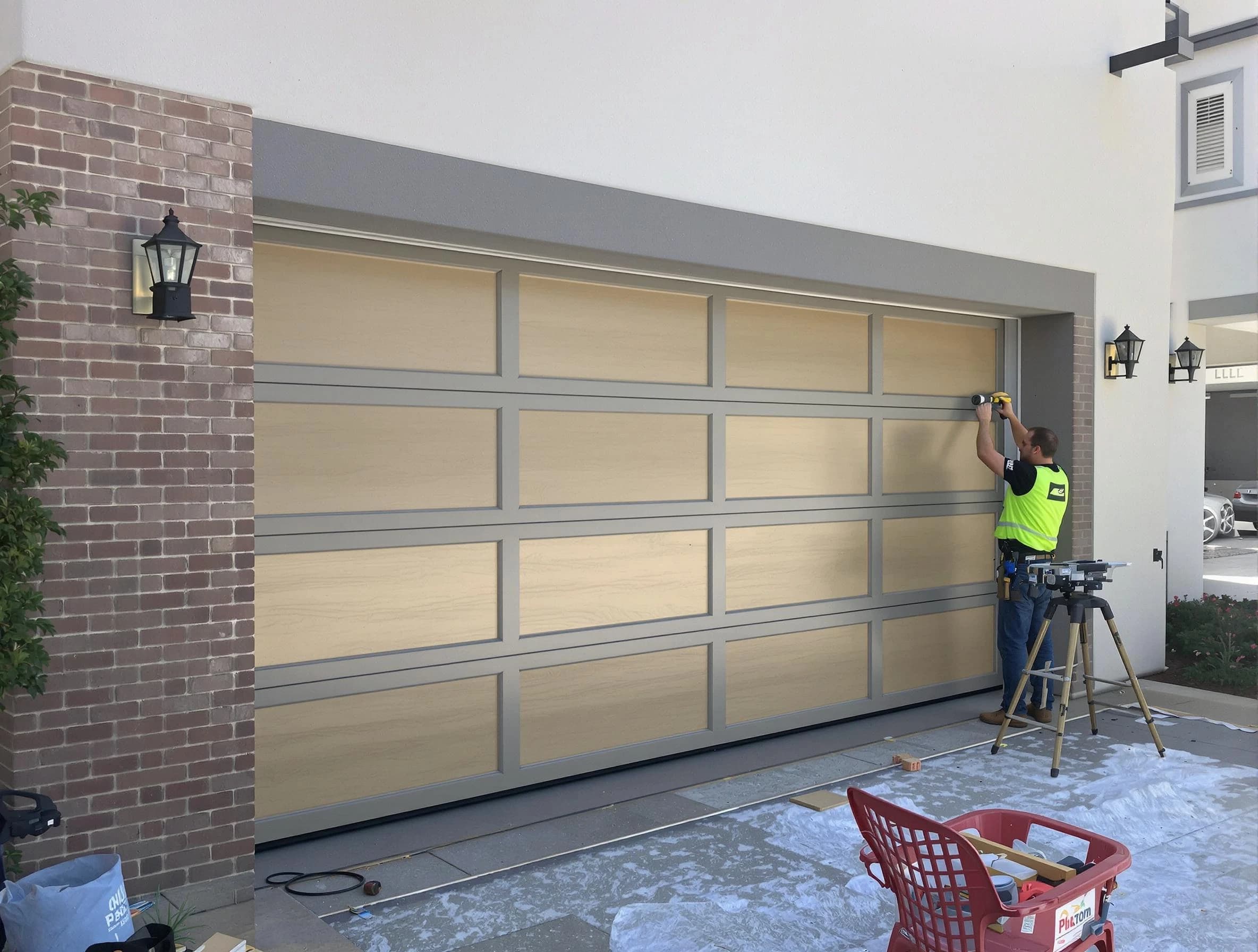 Garage door replacement service by Coolidge Garage Door Repair in Coolidge