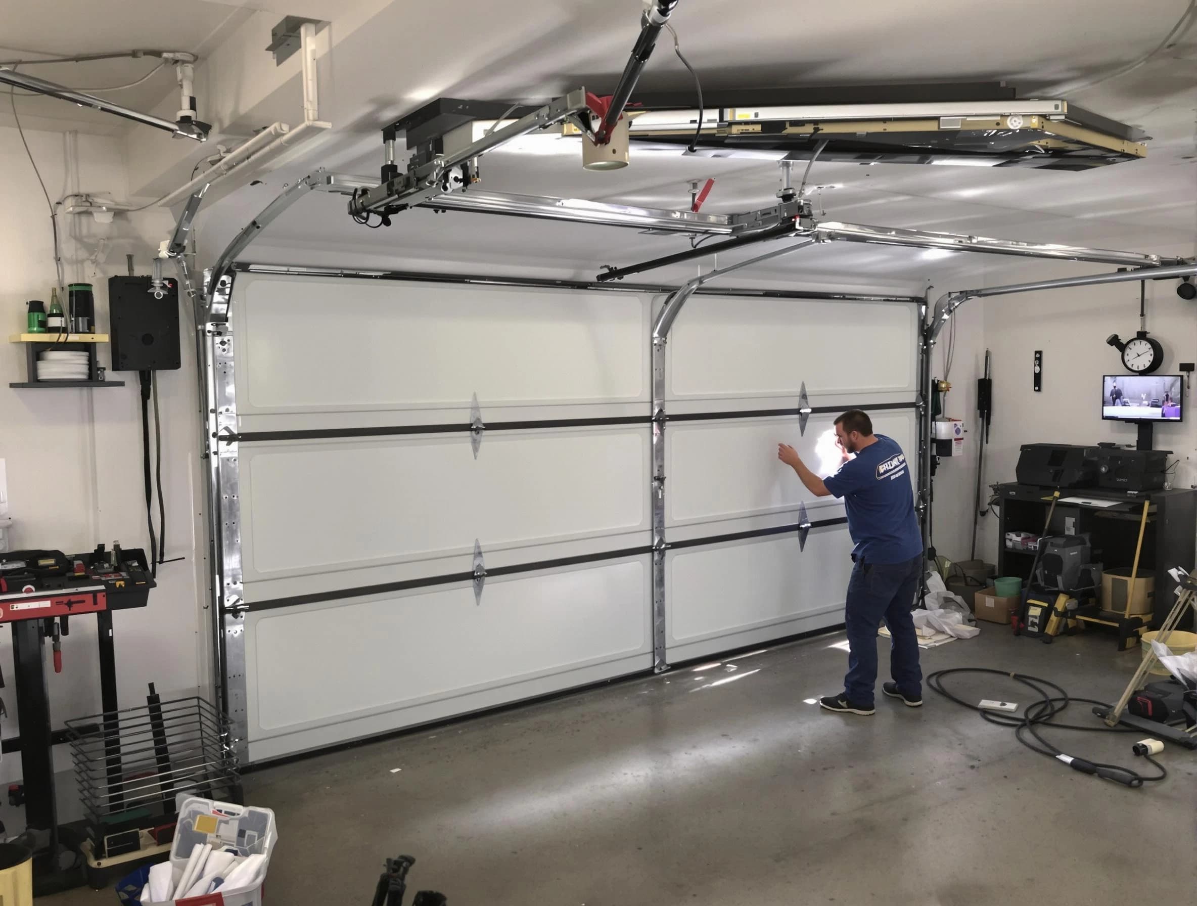 Professional garage door repair service by Coolidge Garage Door Repair in Coolidge