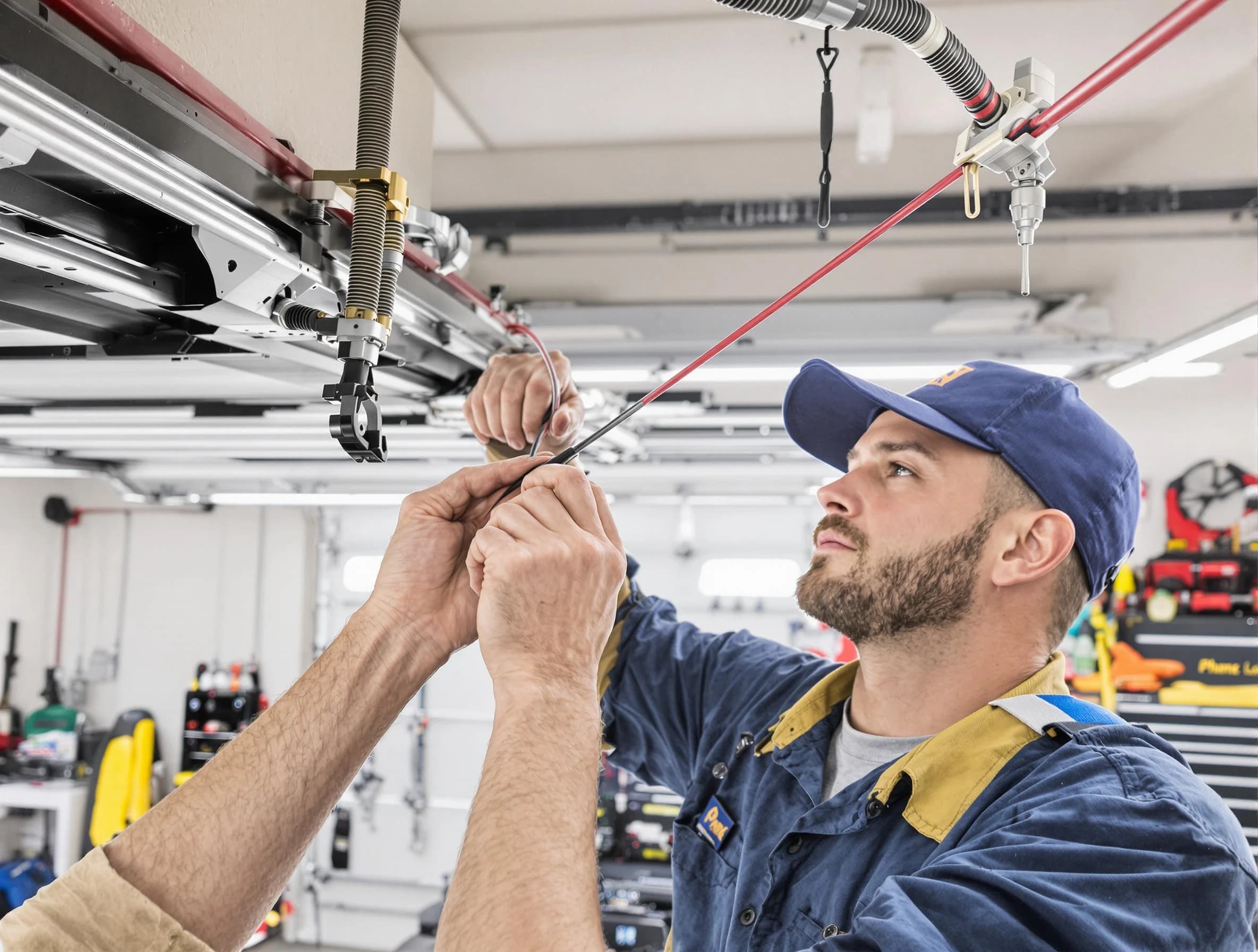 Garage Door Cable Repair in Coolidge