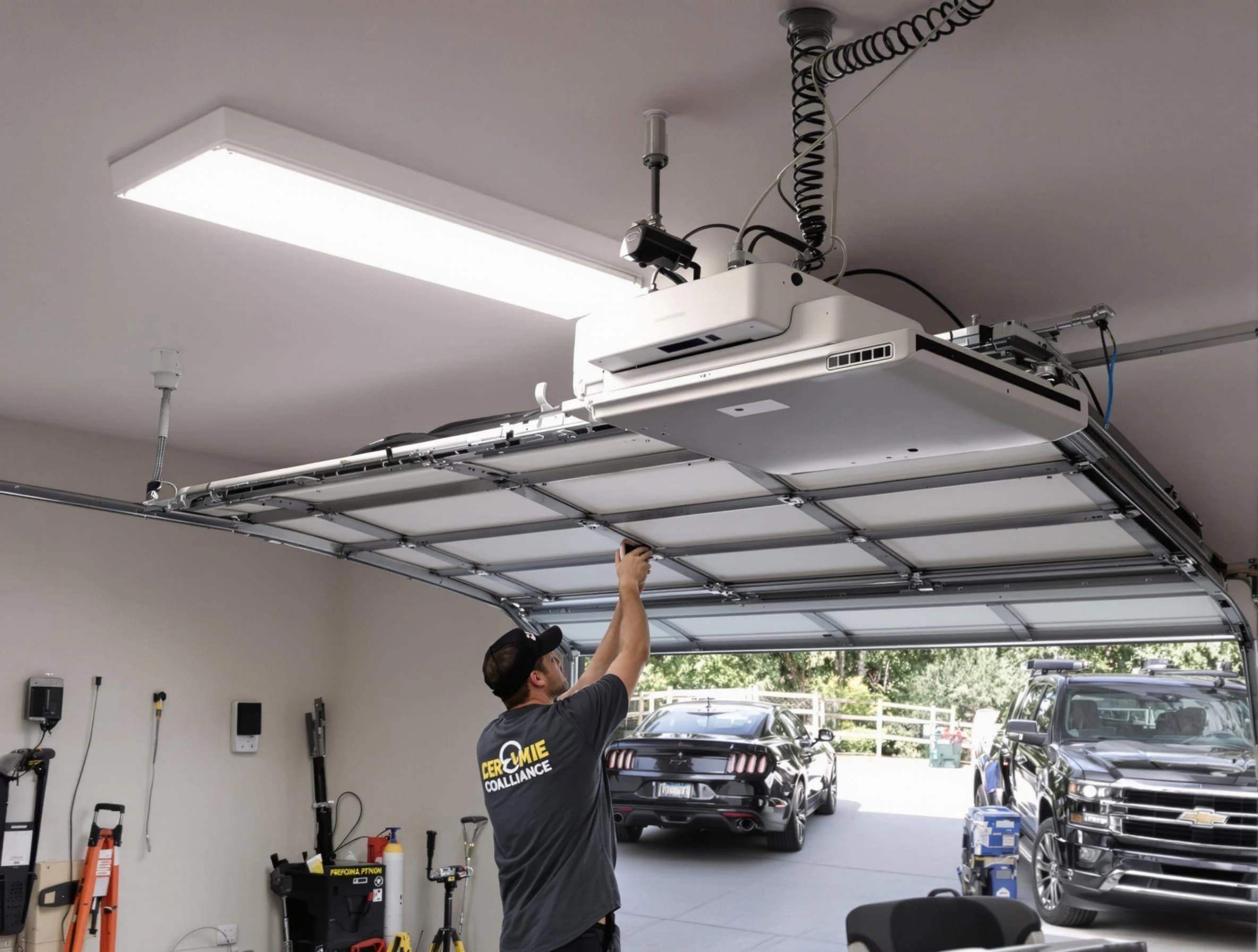 Garage Door Opener Installation in Coolidge